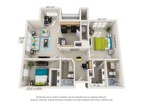 100 Woods Walk 1-3 Beds Apartment for Rent - Photo Gallery 52